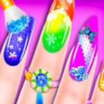 Fashion Nail Design Day: Art Game for Girls